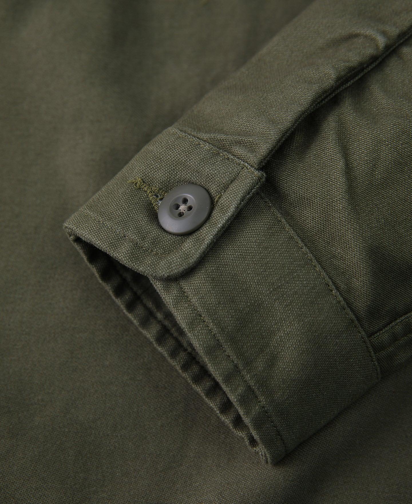 Vietnam War US Army OG-107 Fatigue Utility Shirt - Plain Product Image