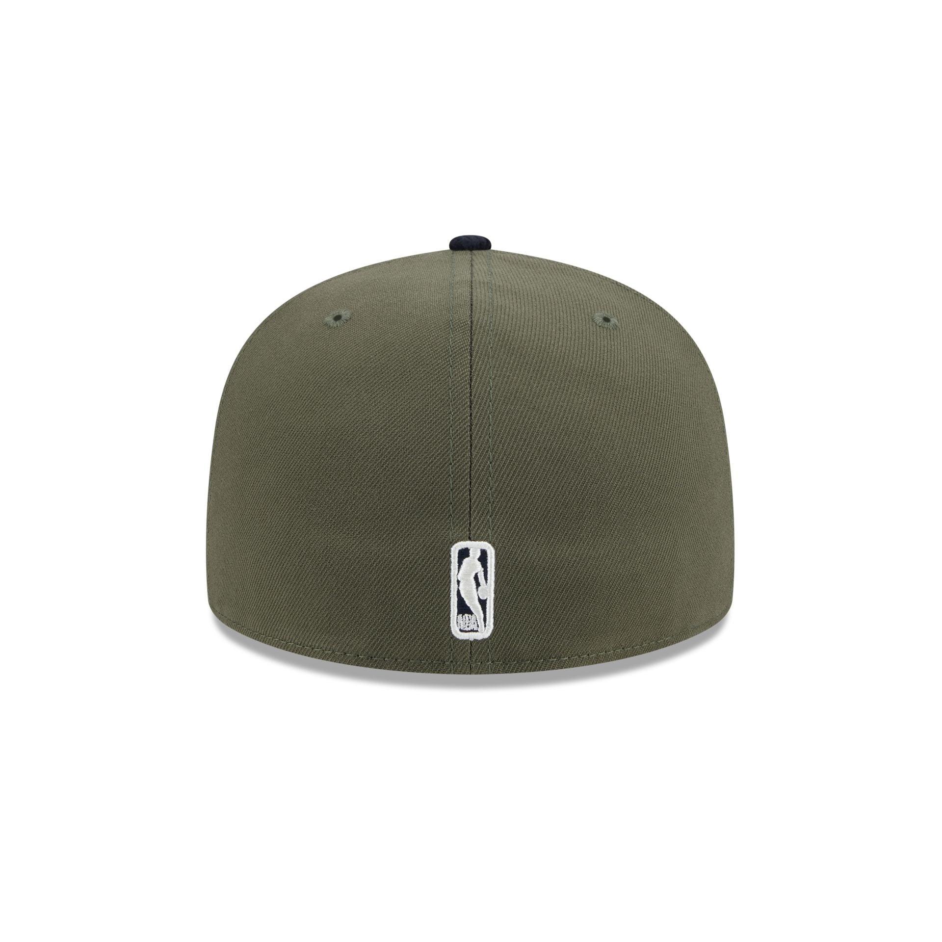 Brooklyn Nets Olive Green 59FIFTY Fitted Hat Male Product Image