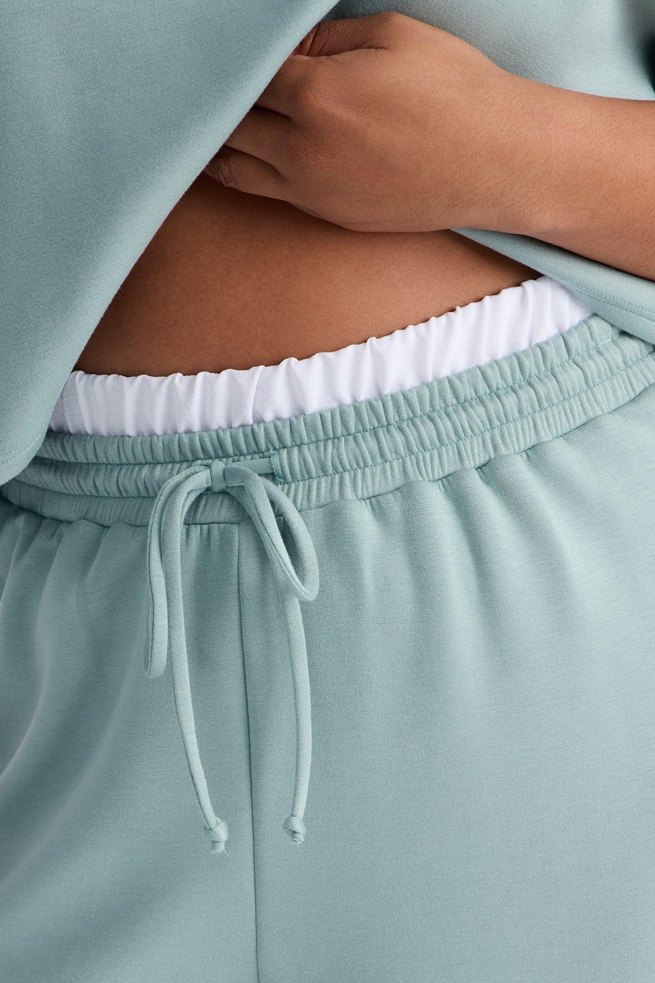 Strollin' Around Boxer Pant Set - Sage Female Product Image