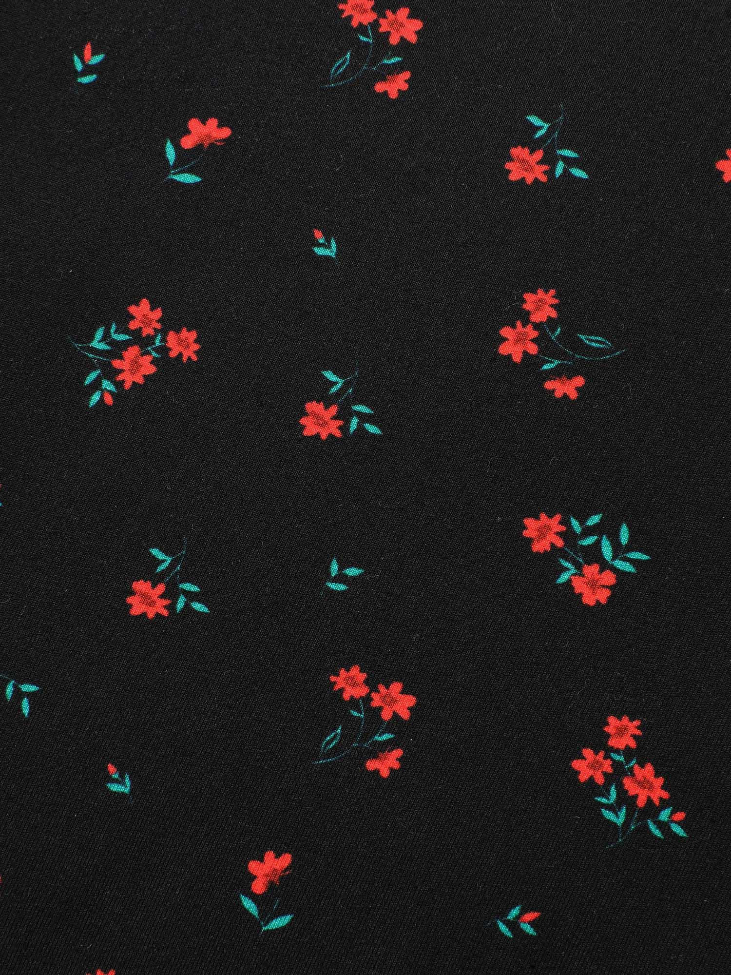 Ditsy Floral Pocket Skinny Leggings Female Product Image