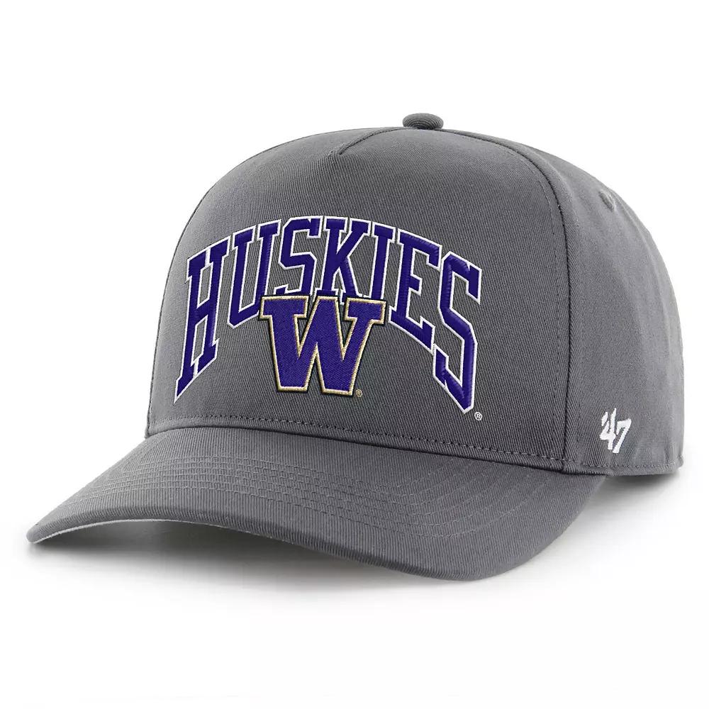 Men's '47  Charcoal Washington Huskies Classic Hitch Adjustable Hat Product Image