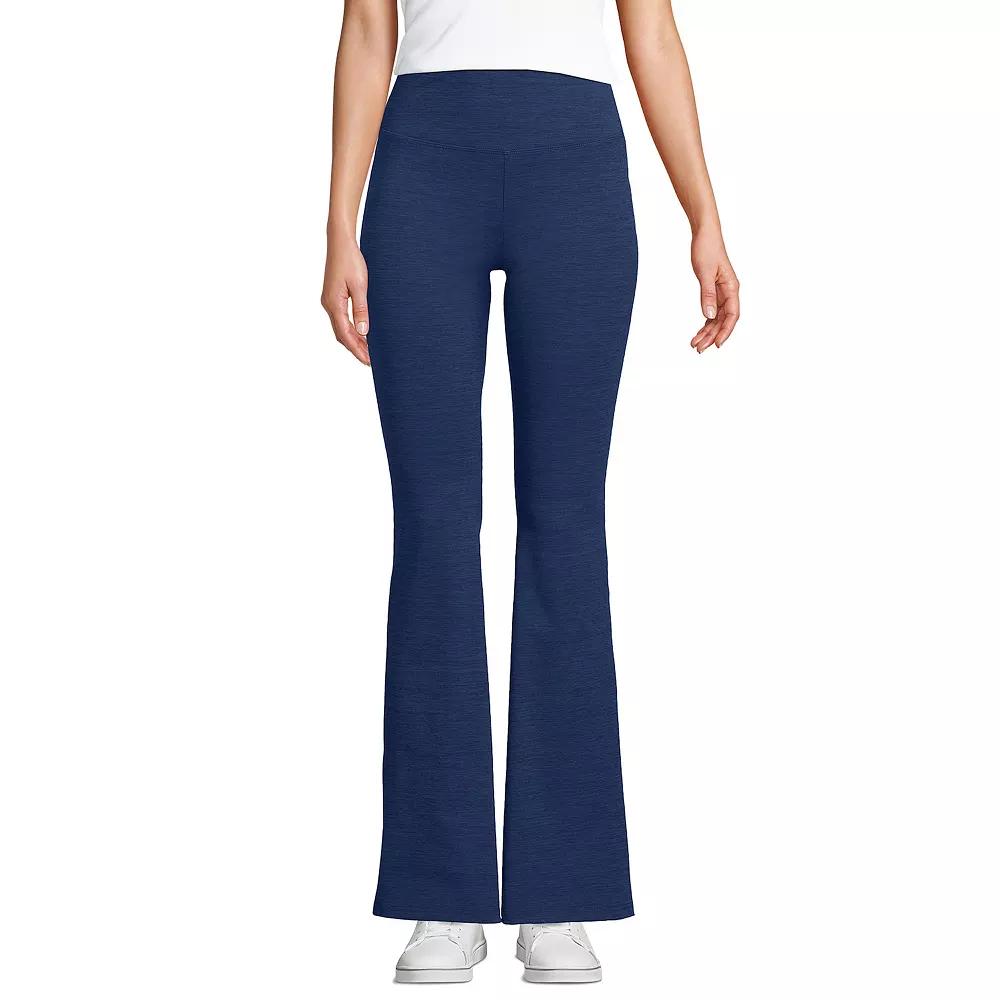 Women's Lands' End Active High Impact High-Rise Slim Flare Pants,  Product Image