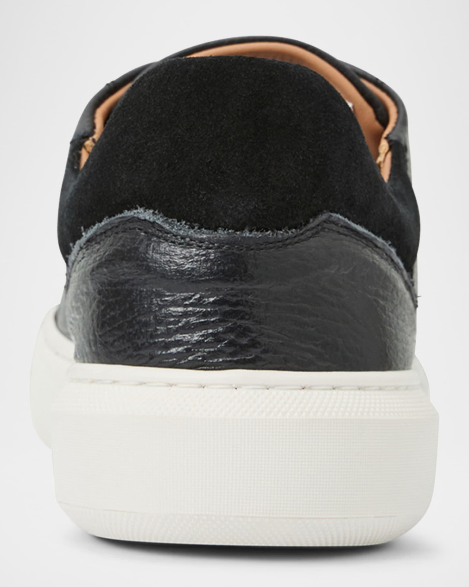 Men's Salvatore Low-Top Leather Sneakers  Product Image