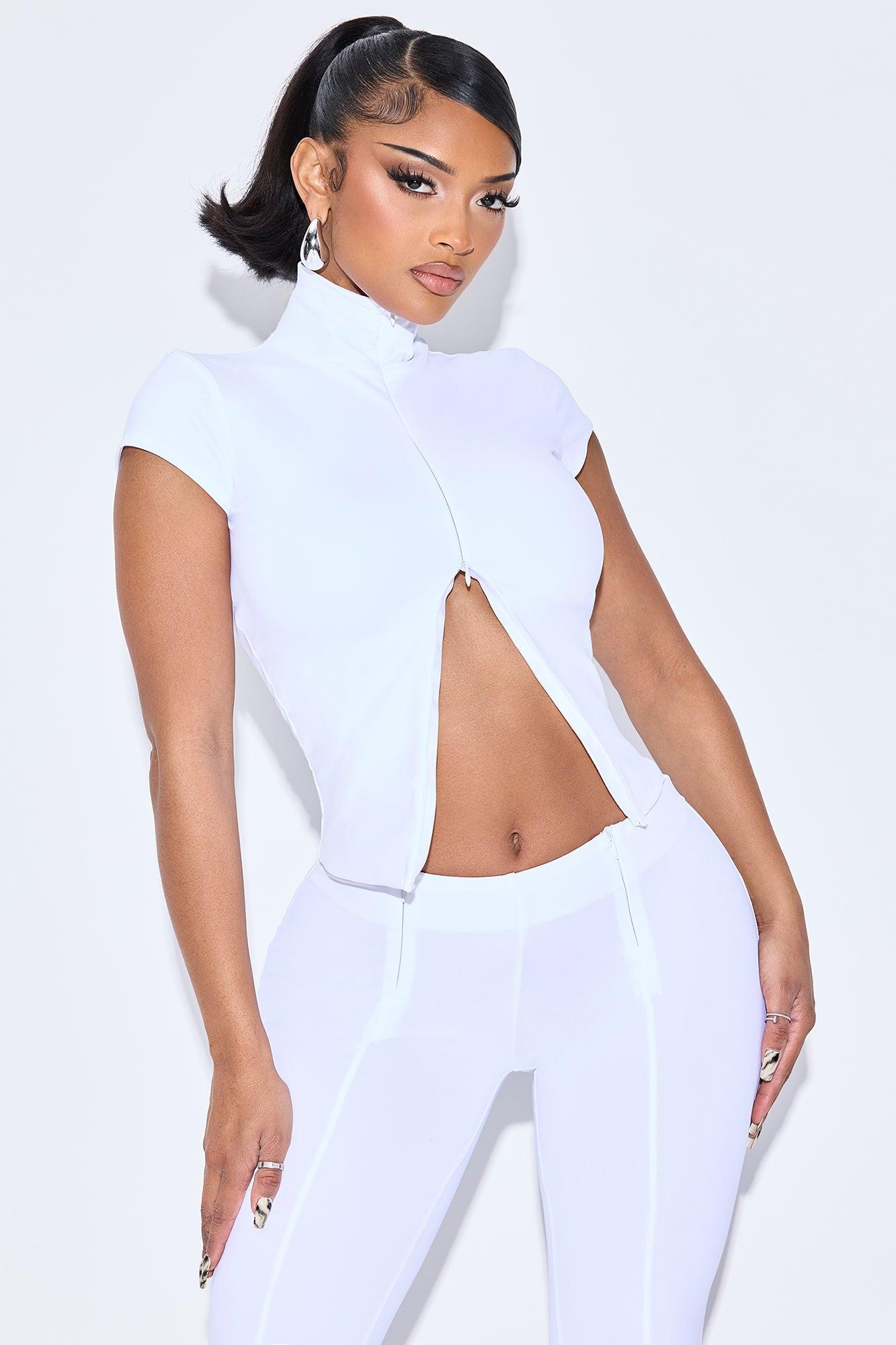 Dixie Double Lined Pant Set - Off White Female Product Image