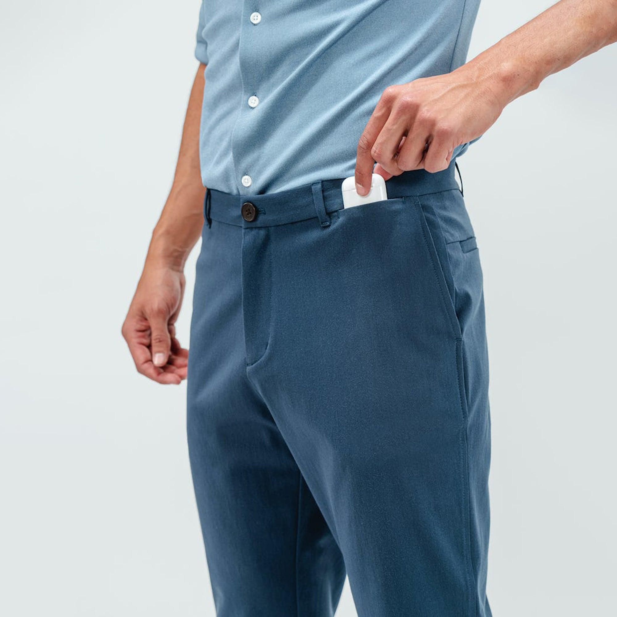 Men's Pace Tapered Chino - Faded Indigo Male Product Image
