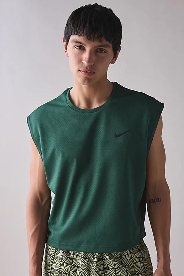 Nike UO Exclusive Cropped Swim Shirt Top Mens at Urban Outfitters Product Image