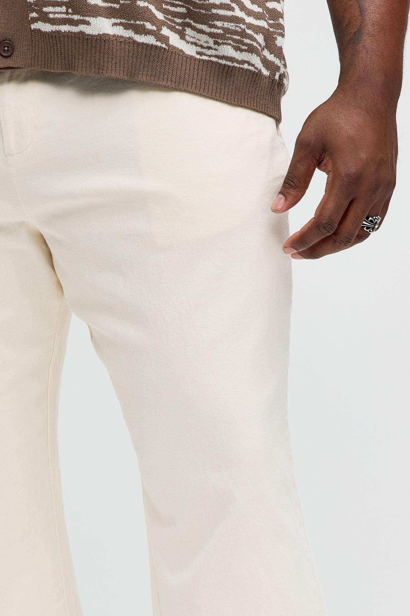 Mac Chino Straight Pants - Cream Product Image