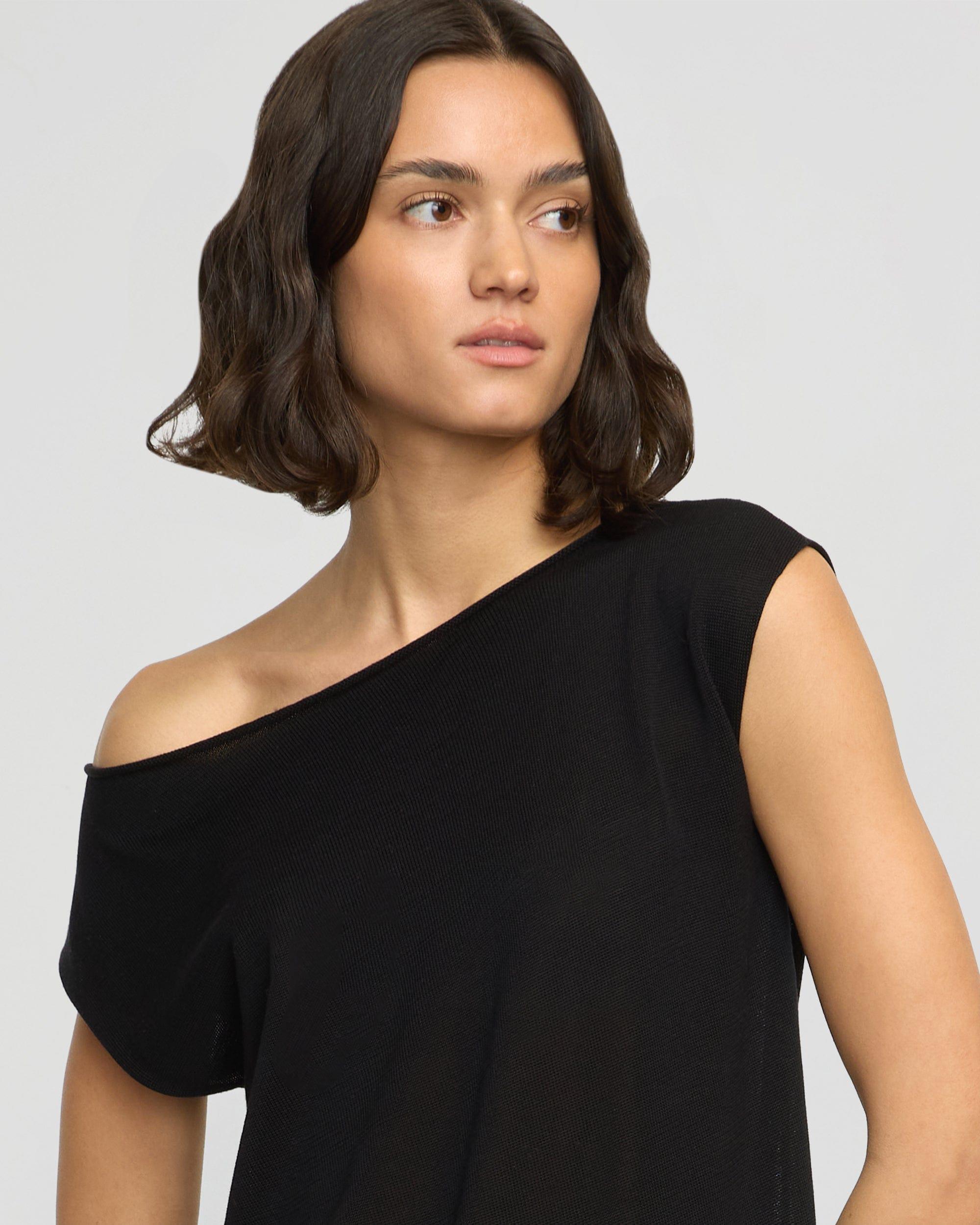 Hanna Off-Shoulder Tencel-Wool Top Product Image