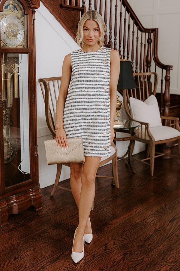 Manhattan Chic Tweed Mini Dress Product Image