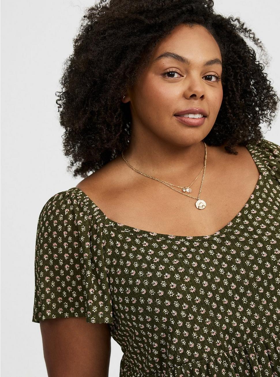 Flutter Sleeve Babydoll Top Product Image