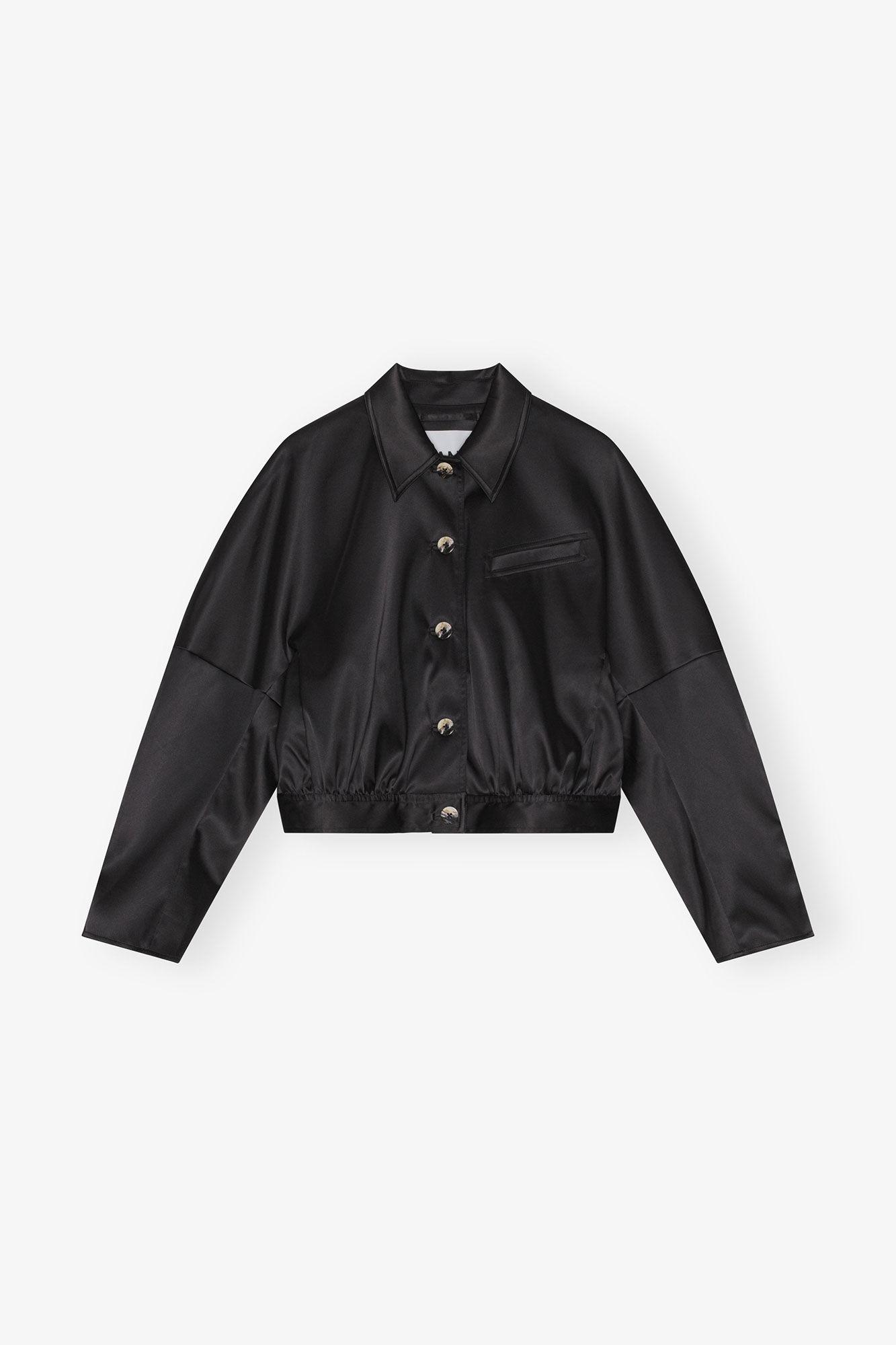 Double Satin Short Jacket Product Image