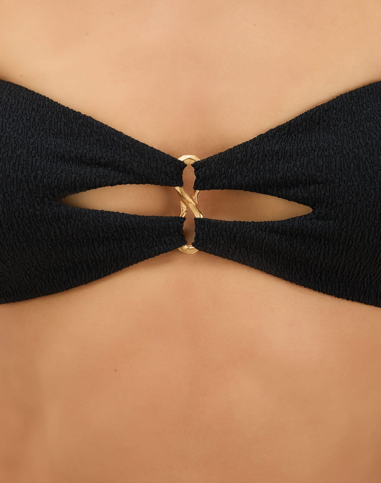 Firenze Solaro Bandeau Top - Black Product Image