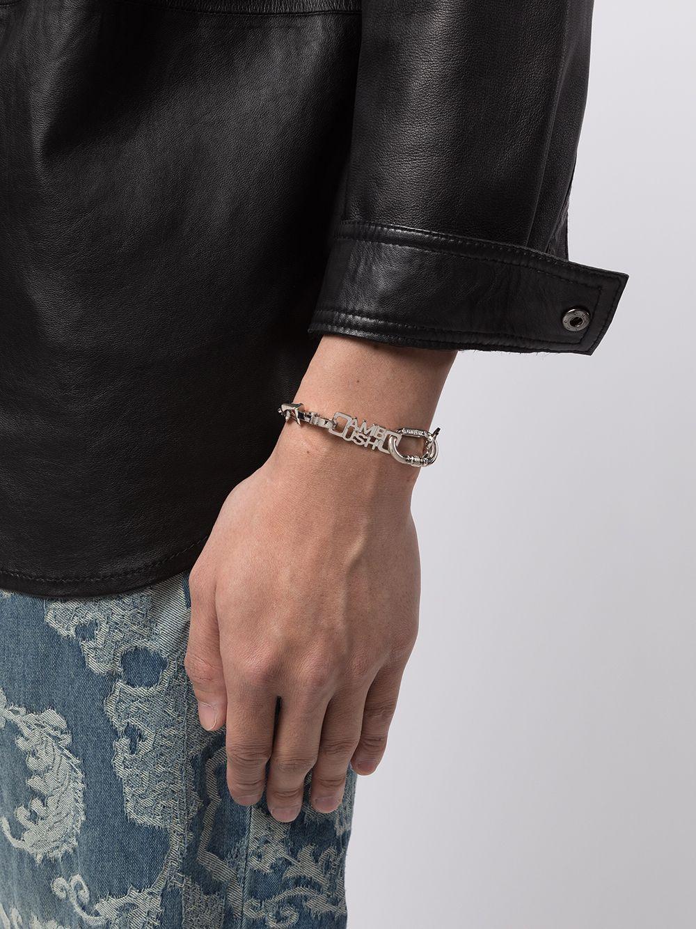 logo chain-link bracelet Product Image