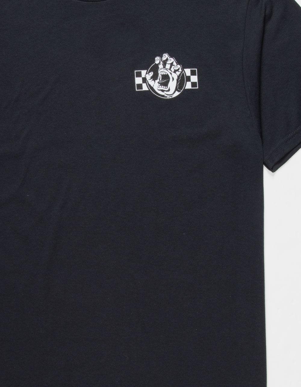 SANTA CRUZ Screaming Contest Mens Tee - BLACK Product Image