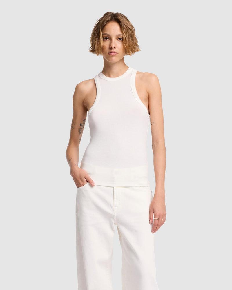 Ribbed Racerback Tank Product Image