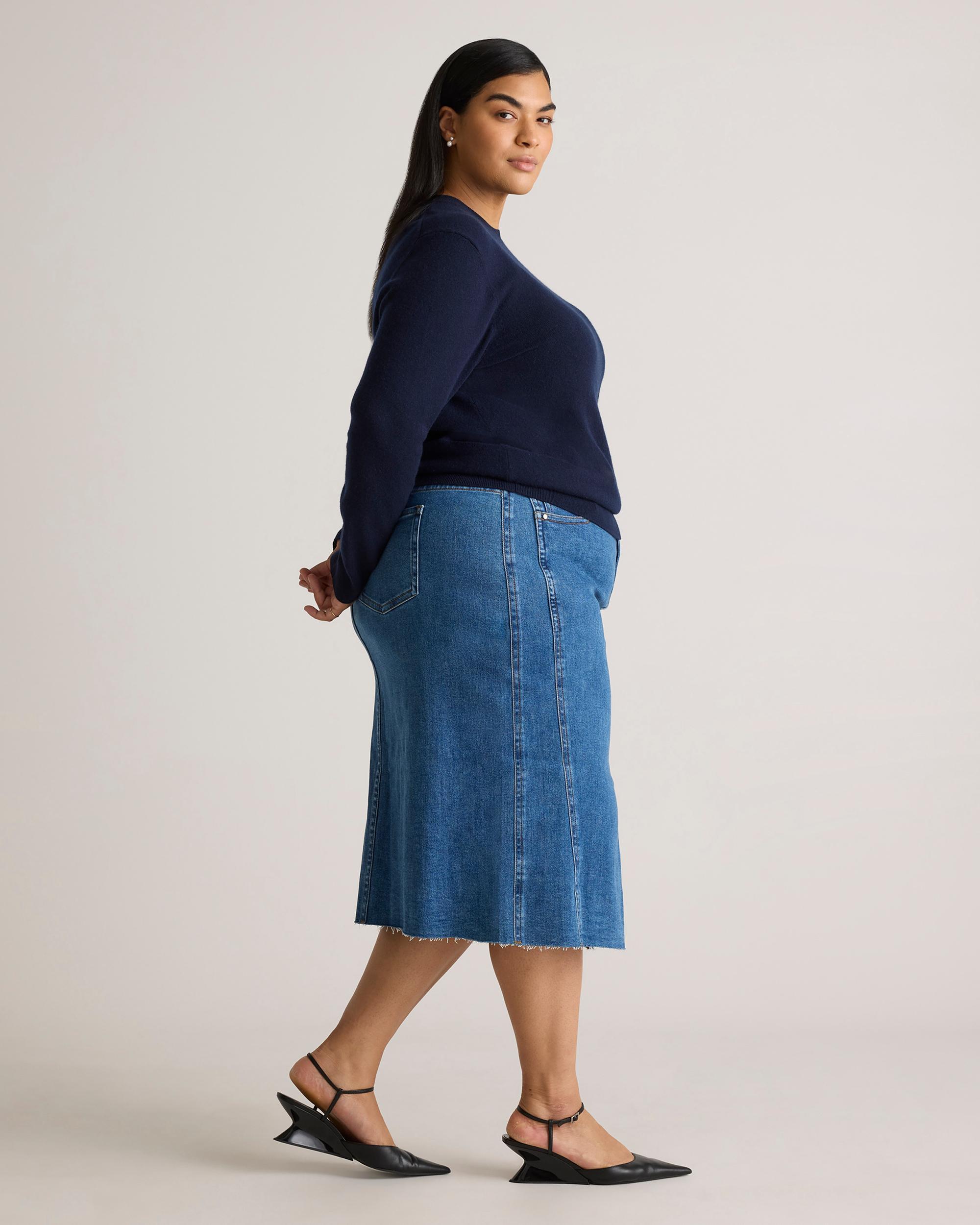 Quince | Women's Mongolian Cashmere Crewneck Sweater Product Image