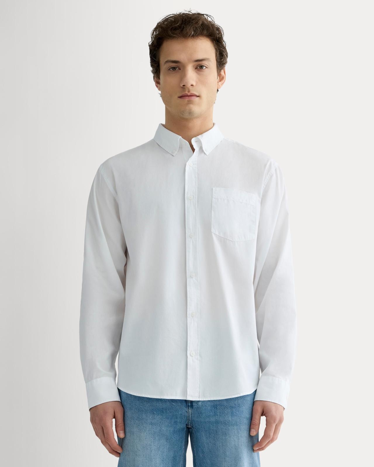 Mens Washed Poplin Shirt by Everlane Product Image