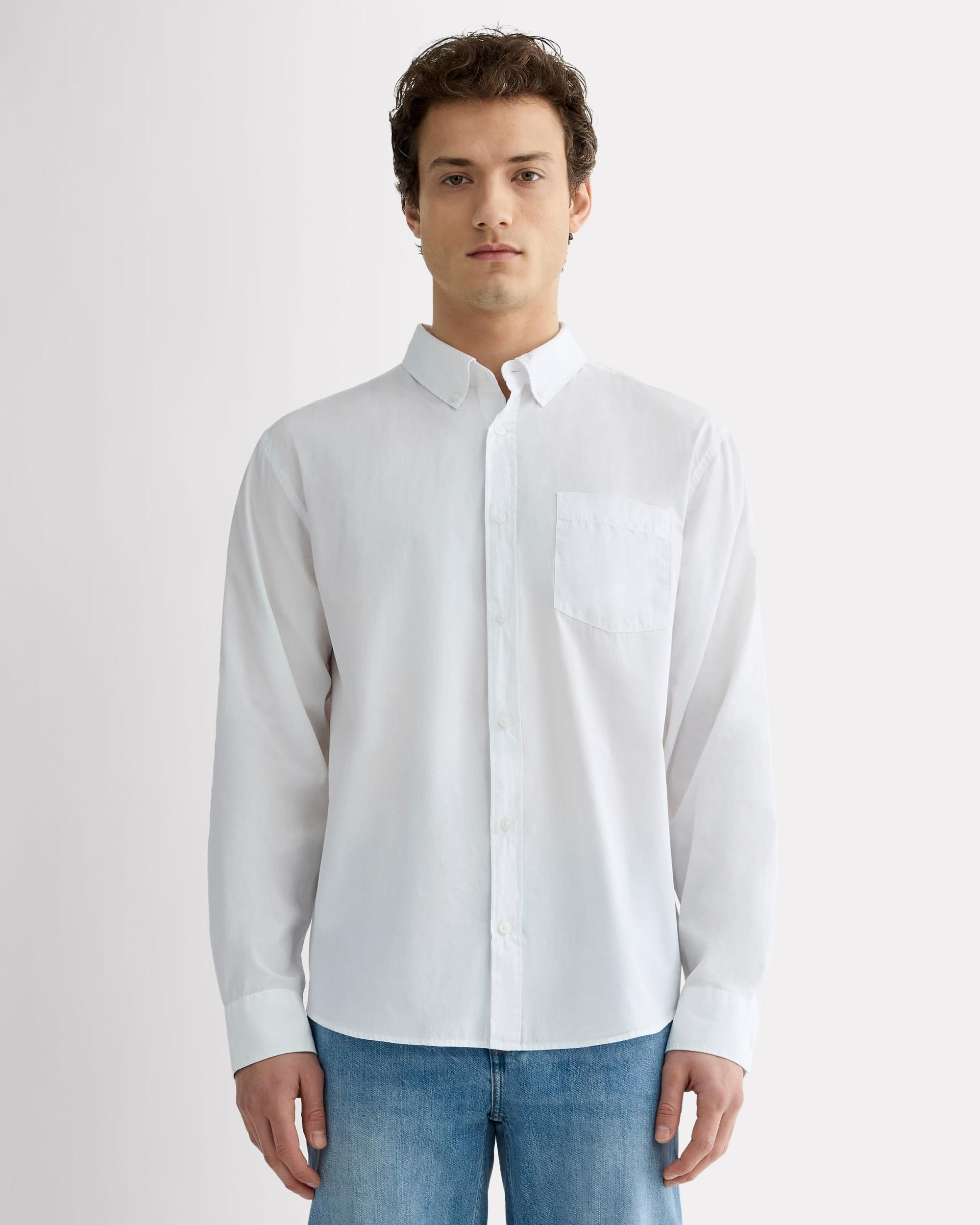 Mens Washed Poplin Shirt by Everlane Product Image