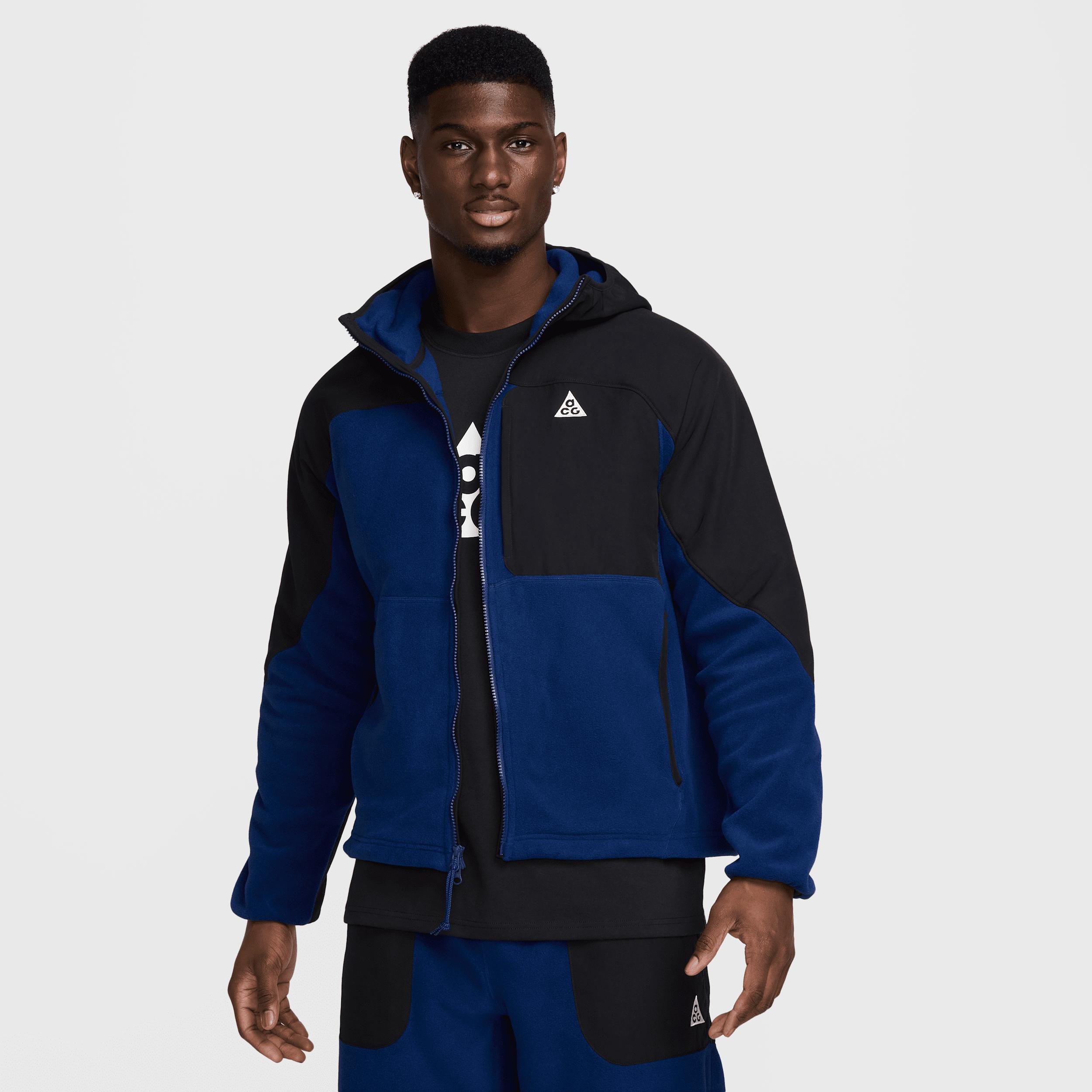Mens Nike ACG Wolf Tree Plus Full-Zip Hooded Mid Layer | HJ2458-010 Product Image