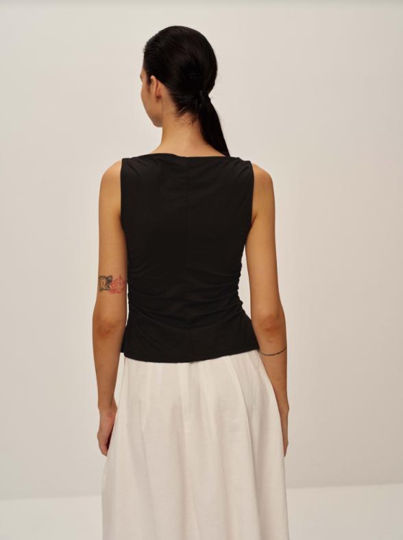 Elodie | Myra Top | Black Product Image