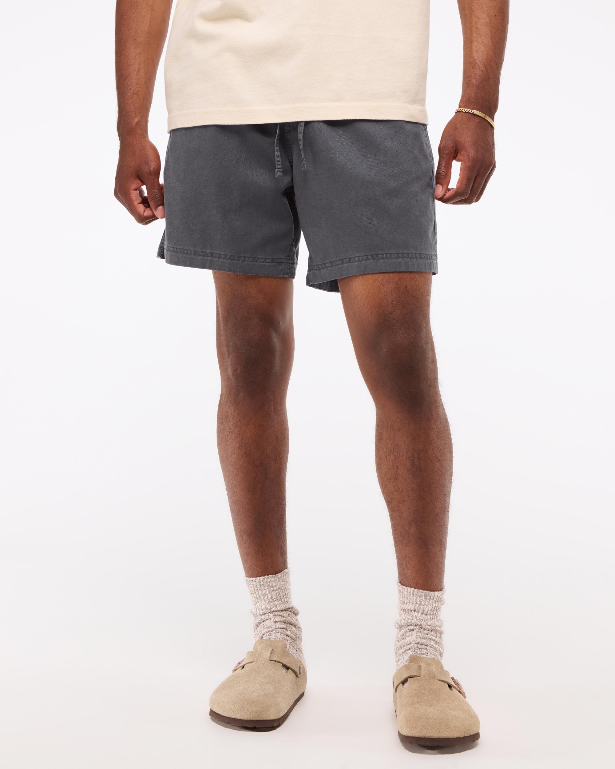 Cotton-Blend Pull-On Short Product Image
