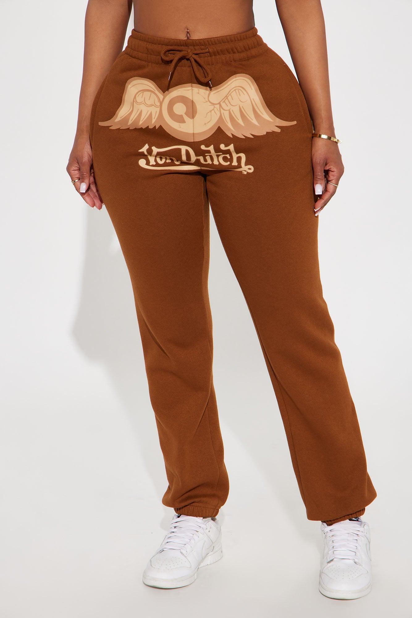 Von Dutch Wings Jogger - Brown Product Image