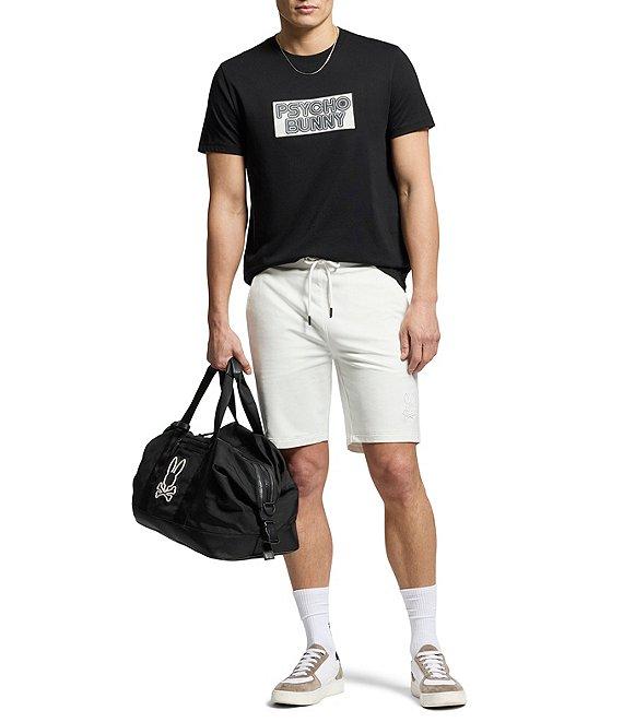 Psycho Bunny Levanzo Embroidered French Terry 8#double; Inseam Shorts Product Image