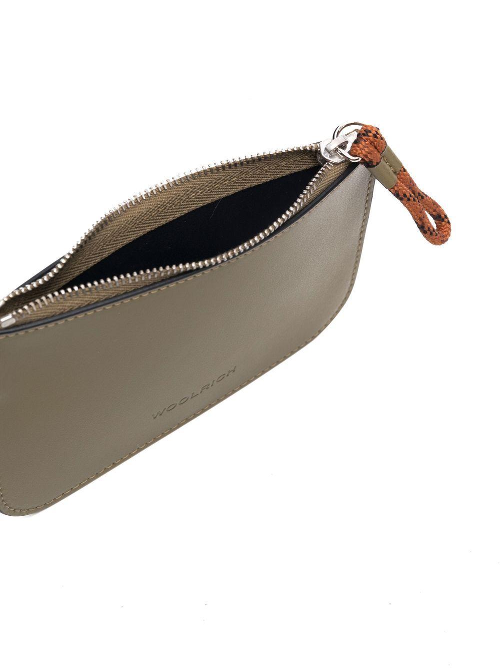 zipped leather wallet Product Image