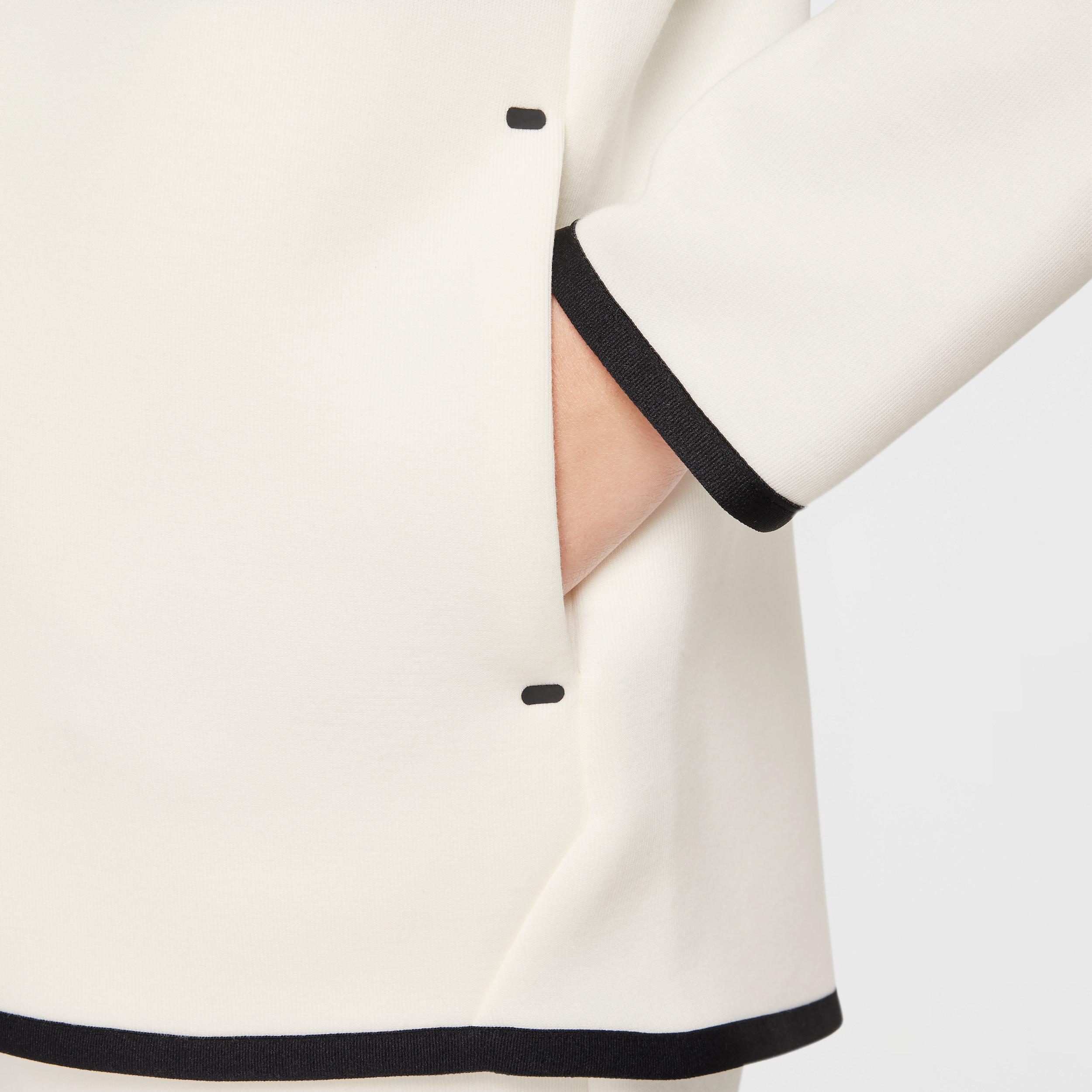 Unisex Nike Sportswear Tech Fleece Girls' Full-Zip Hoodie Product Image