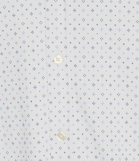 Hart Schaffner Marx Geo Print Luxury Performance Sportshirt Product Image