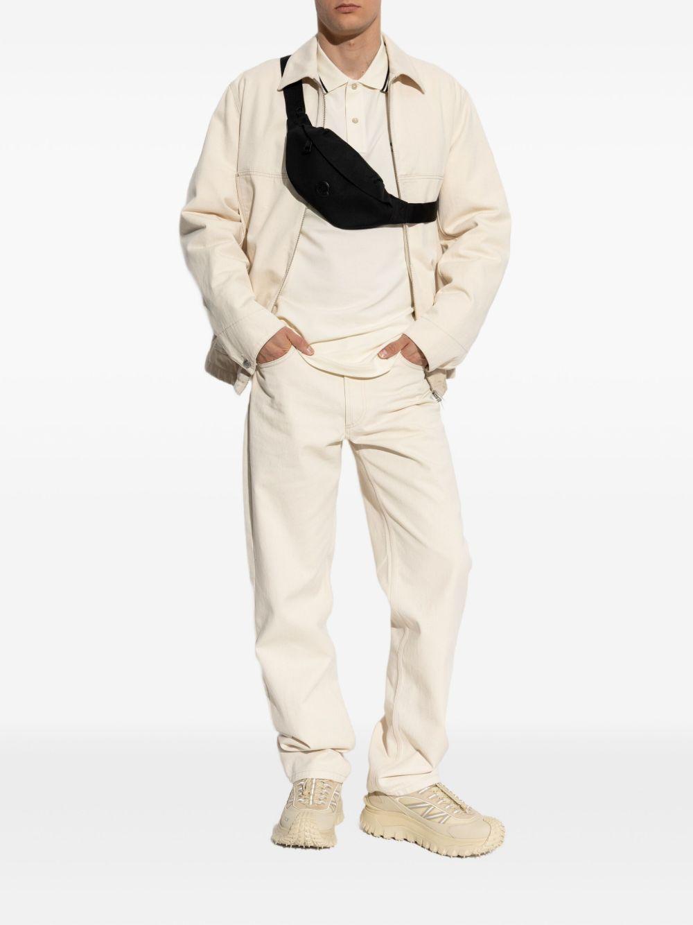 zip-up bomber jacket Product Image