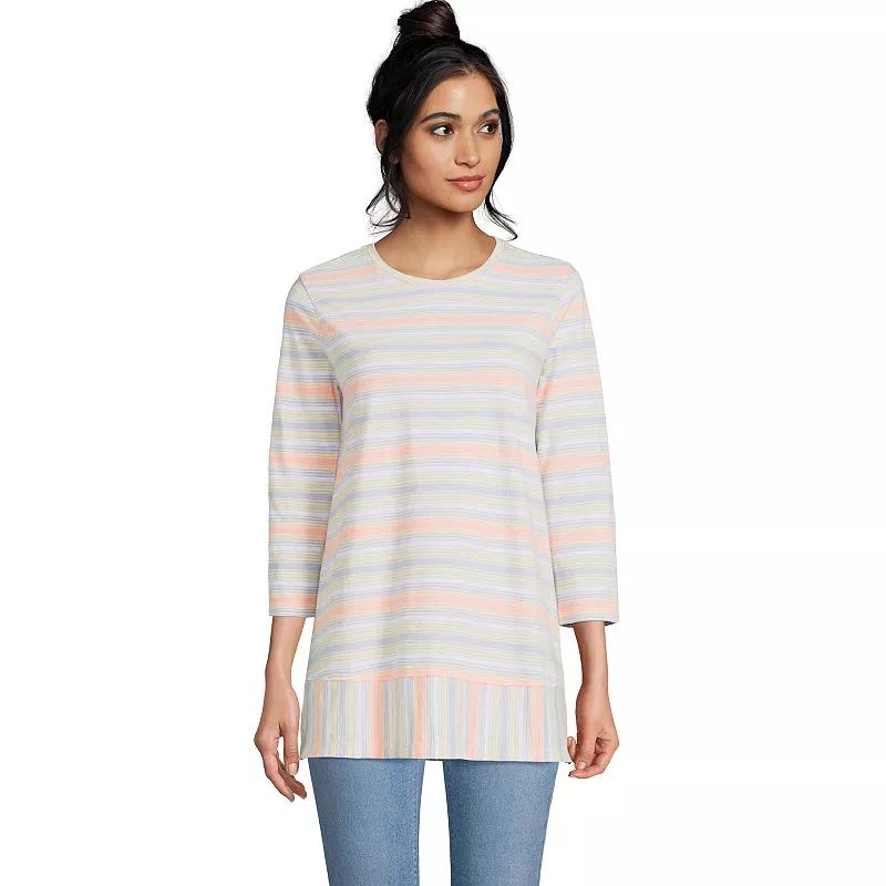 Women's Lands' End Slub Jersey Swing Tunic,  Product Image