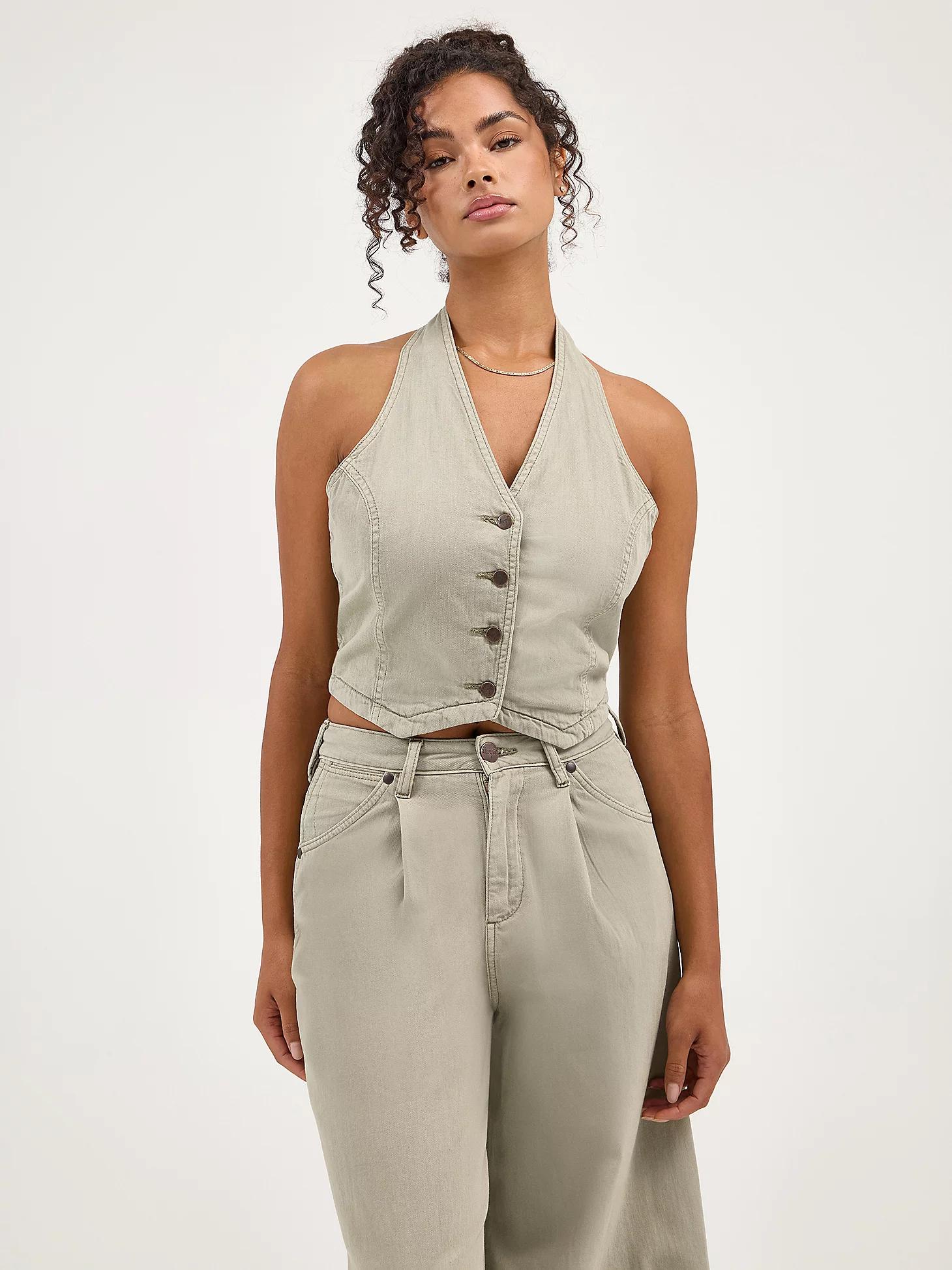 Women's Halter Vest | Women's TOPS | Wrangler® Product Image