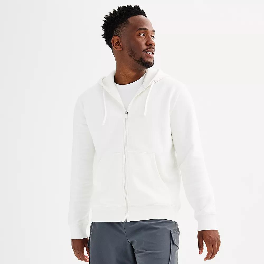 Men's Tek Gear® Ultra Soft Fleece Zip Front Hoodie,  Product Image