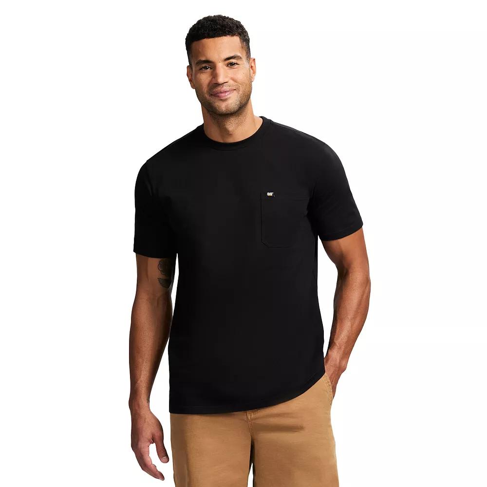 Men's Caterpillar Cat Logo Pocket Tee,  Product Image