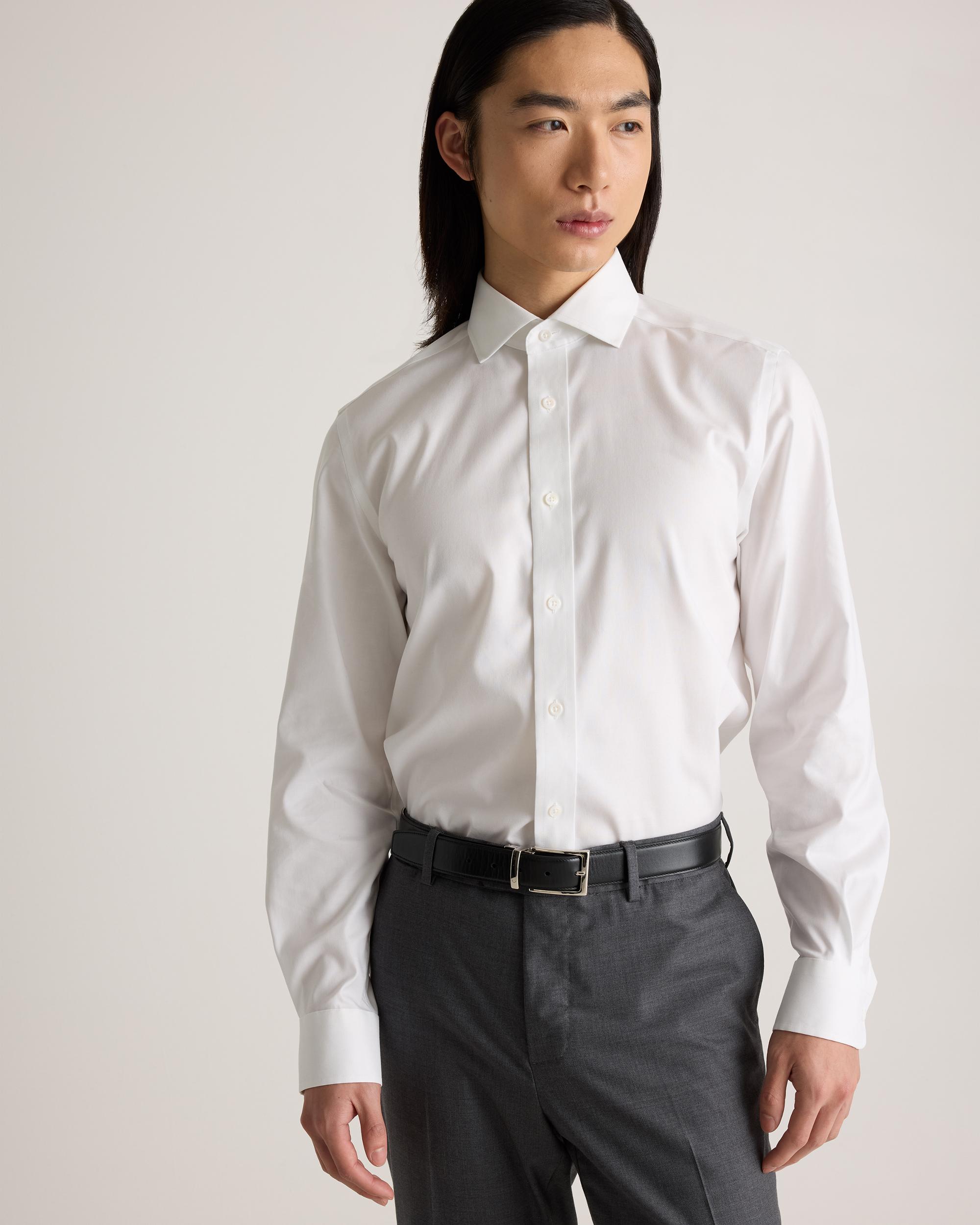 Quince | Men's Oxford Non-Iron Dress Shirt Organic Cotton Product Image