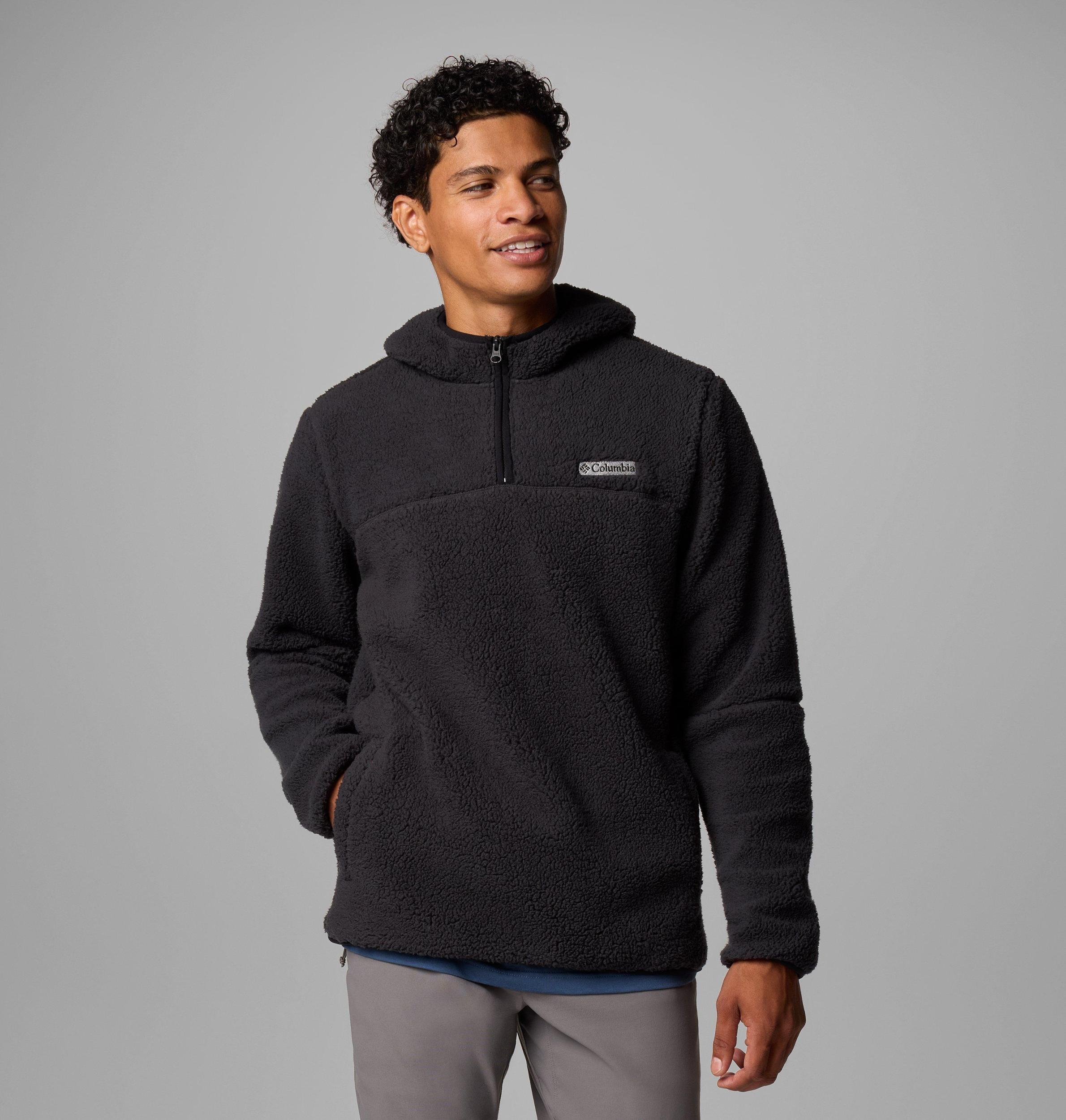 Columbia Mens Rugged Ridge III Sherpa Pullover Hoodie- Product Image