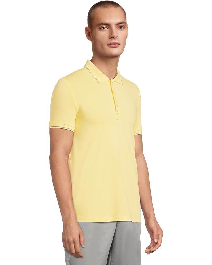 Cotton Pique Polo With Circle Logo Product Image