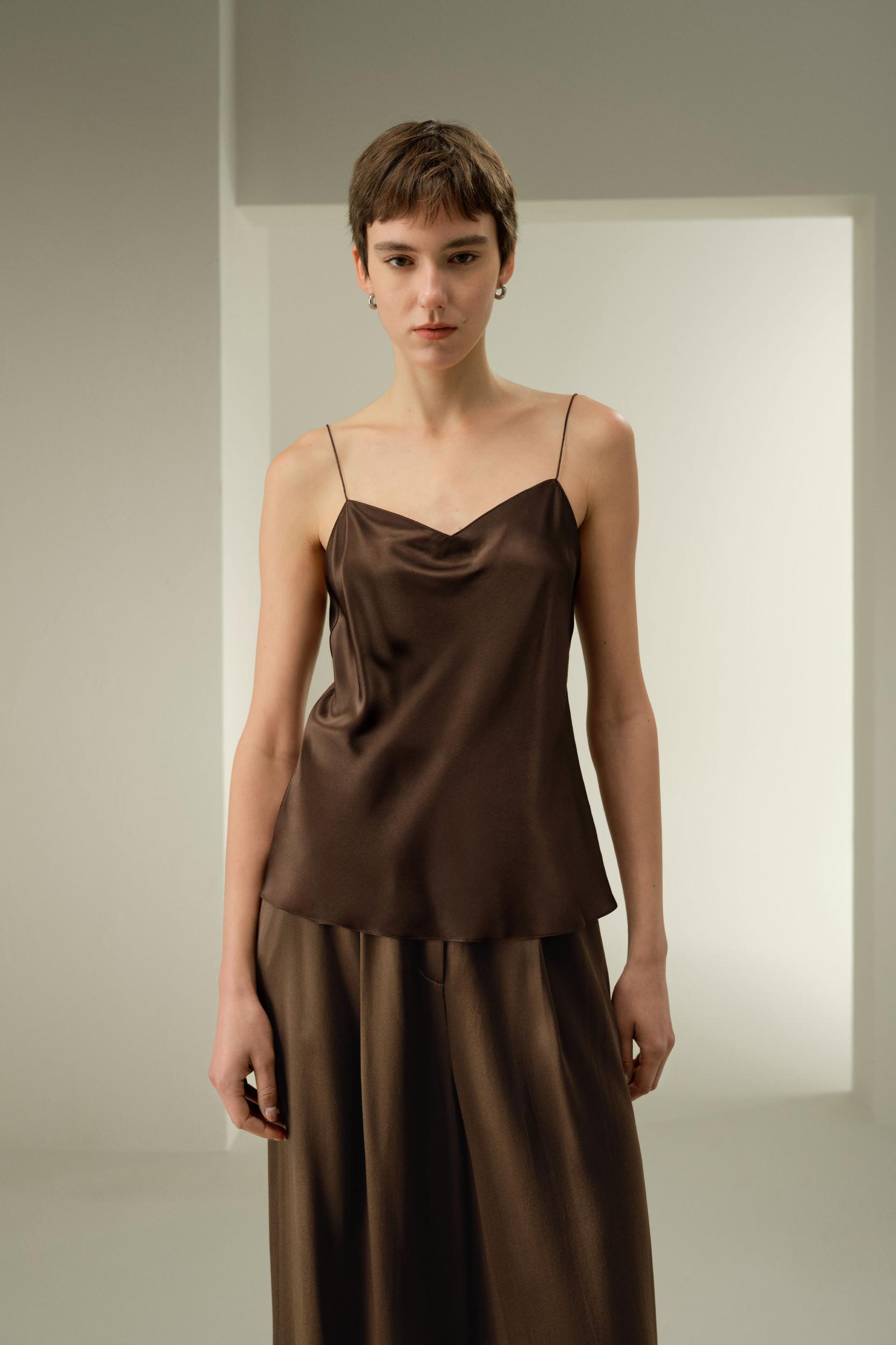 Chic Minimal Silk Cami Product Image