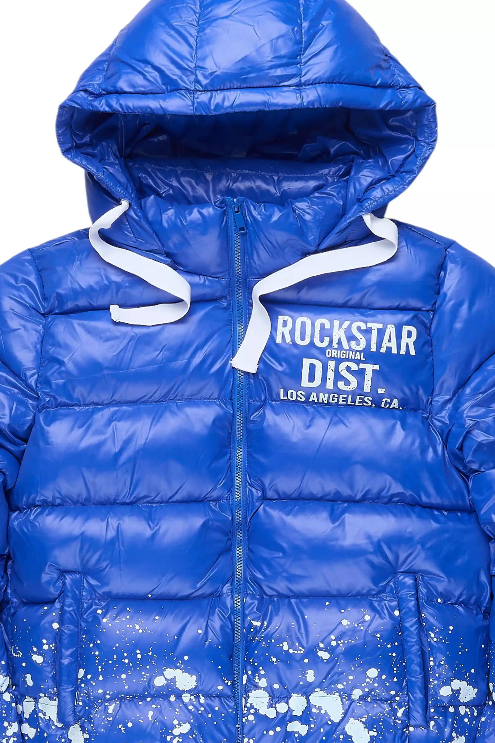 Art Dist. 2.0 Royal Blue Puffer Jacket Female Product Image