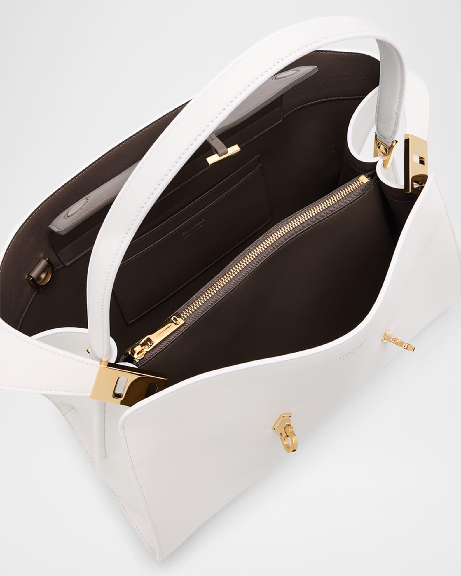 Small Hug Leather Shoulder Bag Product Image