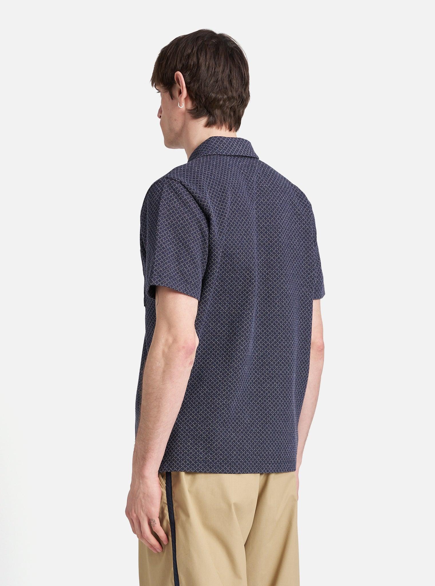 Navy Diamond Jersey Newlyn Polo Product Image