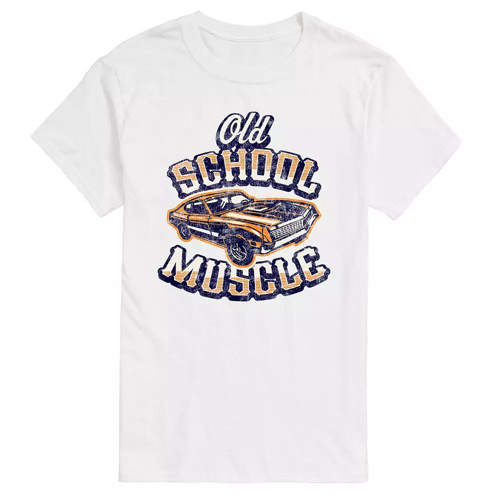 Men's Old School Muscle Graphic Tee,  Product Image