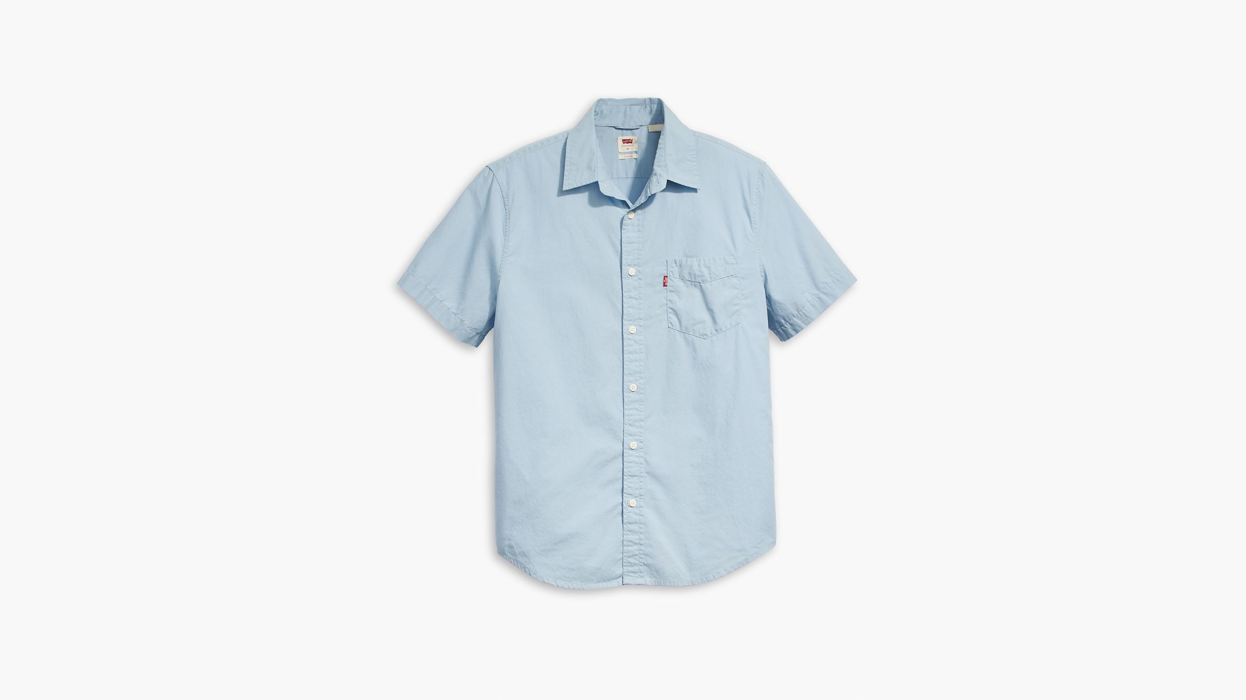 Short Sleeve Classic One Pocket Standard Fit Shirt Product Image