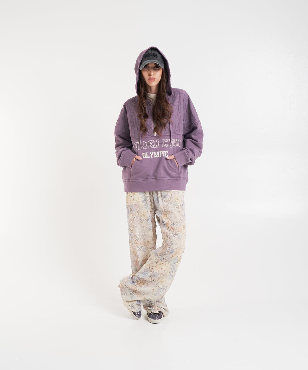 Hoodie with quilted detail Product Image