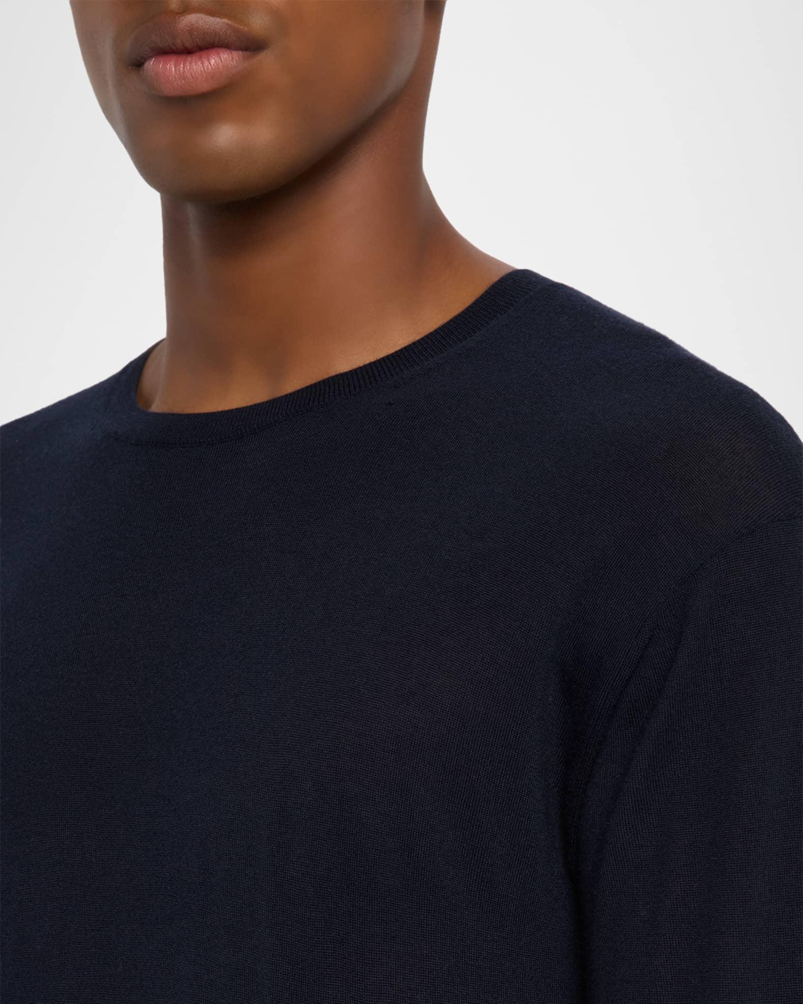 Men's Superfine Wool and Cashmere Crewneck Sweater Product Image