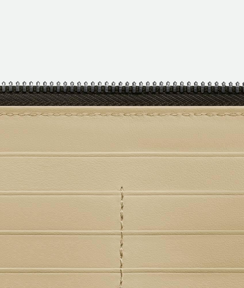 Men's Cassette Zip Around Wallet in Kaki/light butterscotch Product Image