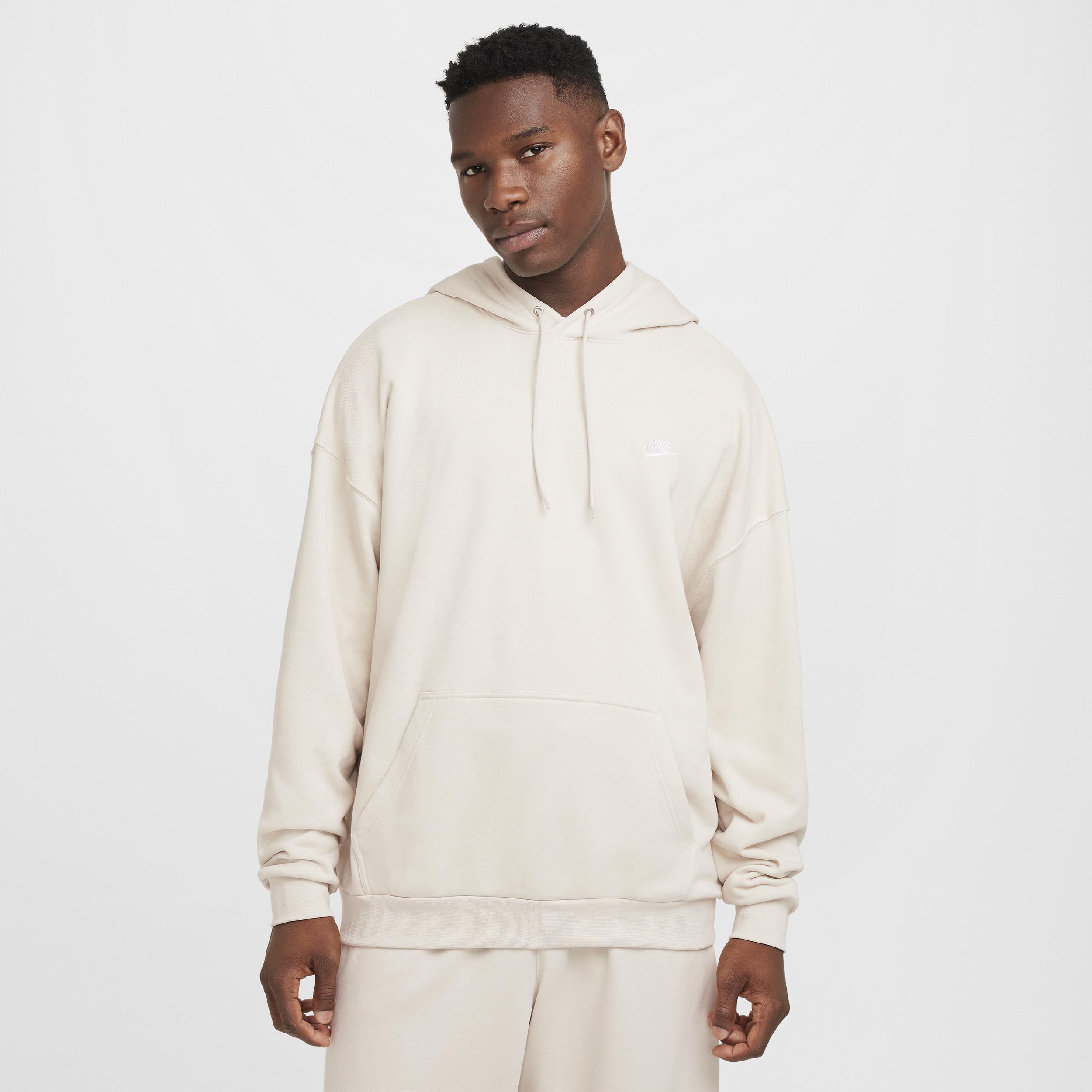 Mens Nike Club Fleece Oversized French Terry Pullover Hoodie Product Image