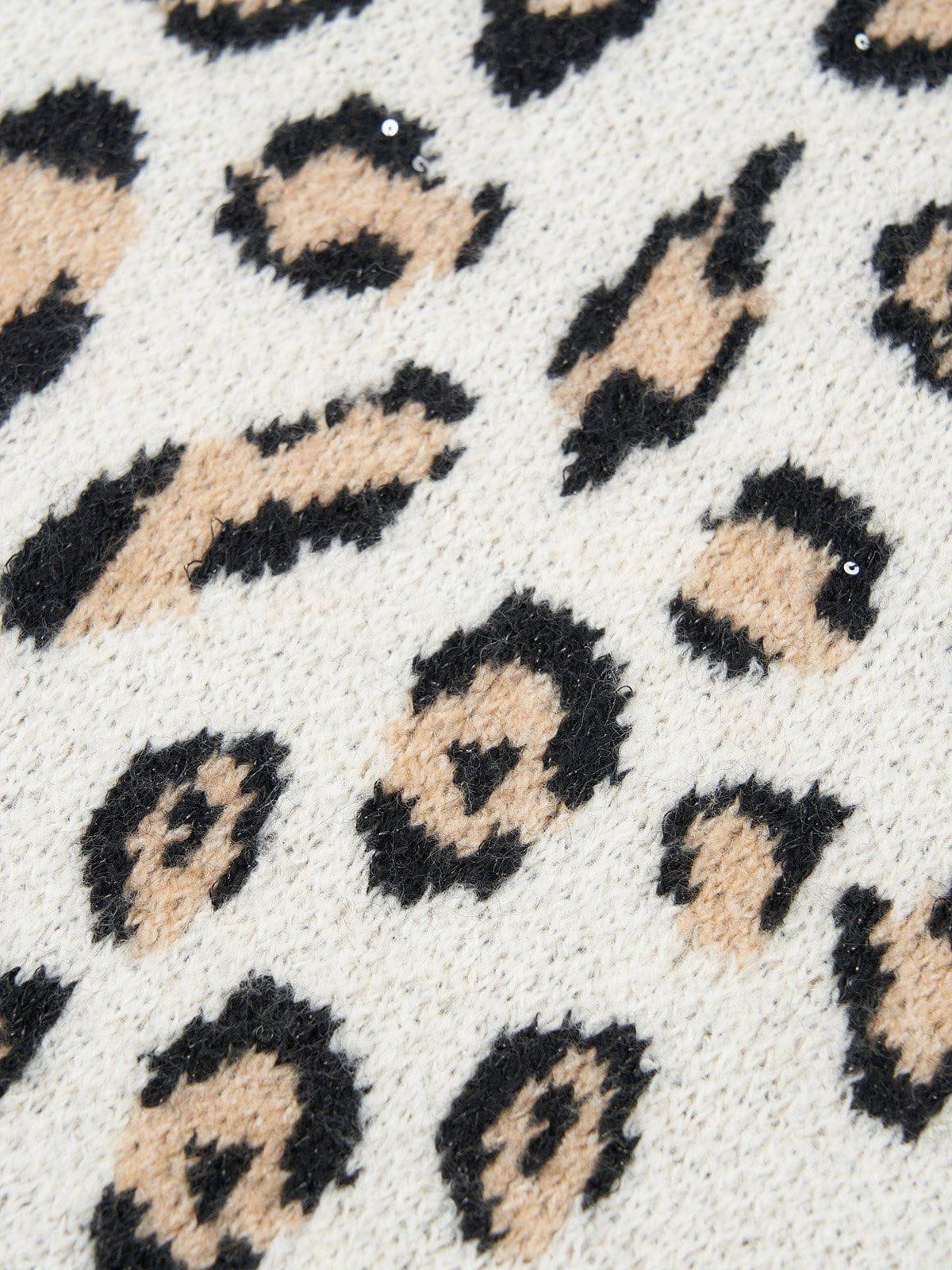 Aelfric Eden Leopard Graphic Sweater Product Image