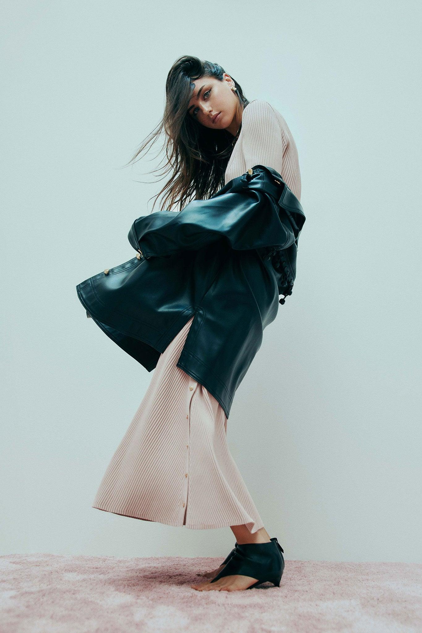 Lia Knit Midi Dress Product Image